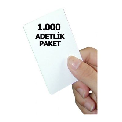 1.Sınıf Proximity Kart (Seri numara baskılı ) 1.000 adet