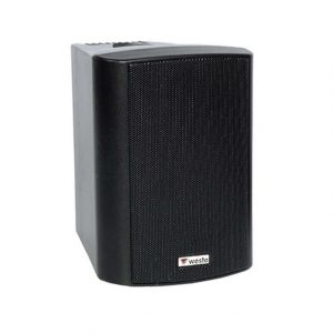 Westa WS-5TB 5.5" 13cm 16 Ohm 125 Watt Trafolu Kabin Duvar Tipi Hoparlör Sağ Sol Takımı Siyah