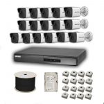 Hikvision 4mp Mikrofonlu 16 Kameralı 2TB
