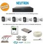 Neutron 2mp 4 kameralı Sesli Dış ortam AHD Full Kamera Set 500GB