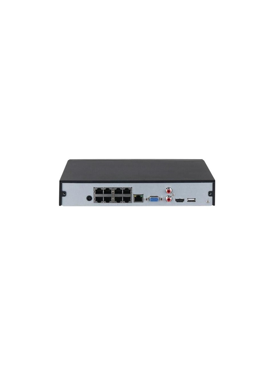 Dahua NVR2108HS-8P-4KS3 8 Kanal 8 Port PoE Tak Çalıştır 1 Sata H.265+ 4K NVR Kayıt Cihazı - Görsel 3