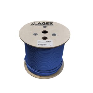 AGER AC-600-5-BL U/UTP CAT6 LS0H HELOJEN FREE Full Bakır