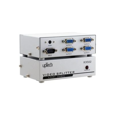 upTech KX502 4 Port VGA Çoklayıcı 250Mhz 1920×1440 çözünürlük