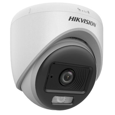 Hikvision DS-2CE70DF0T-LPFS 2mp 2.8mm Sabit Lens ColorVu Gece Renkli Ve Sesli HD-TVI Dome Kamera